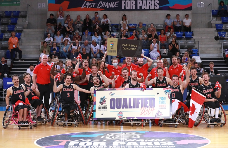 Mens' Wheelchair Basketball Team I Paris Qualified