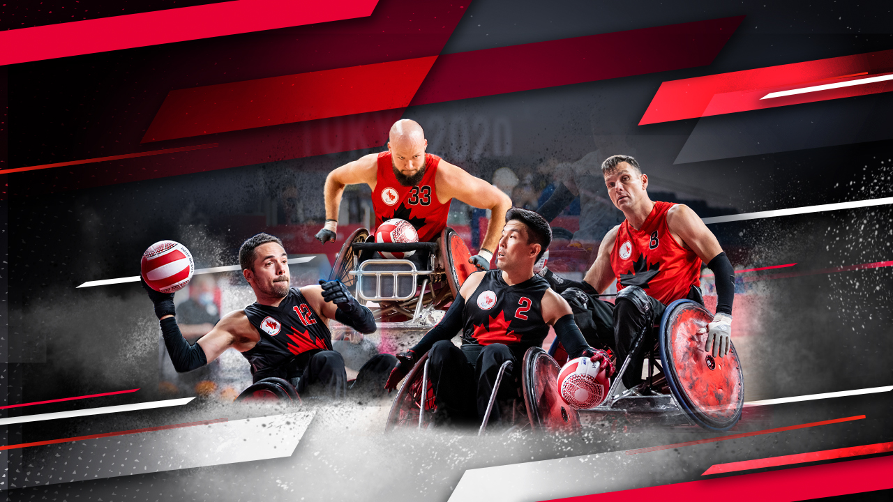 Wheelchair rugby athletes