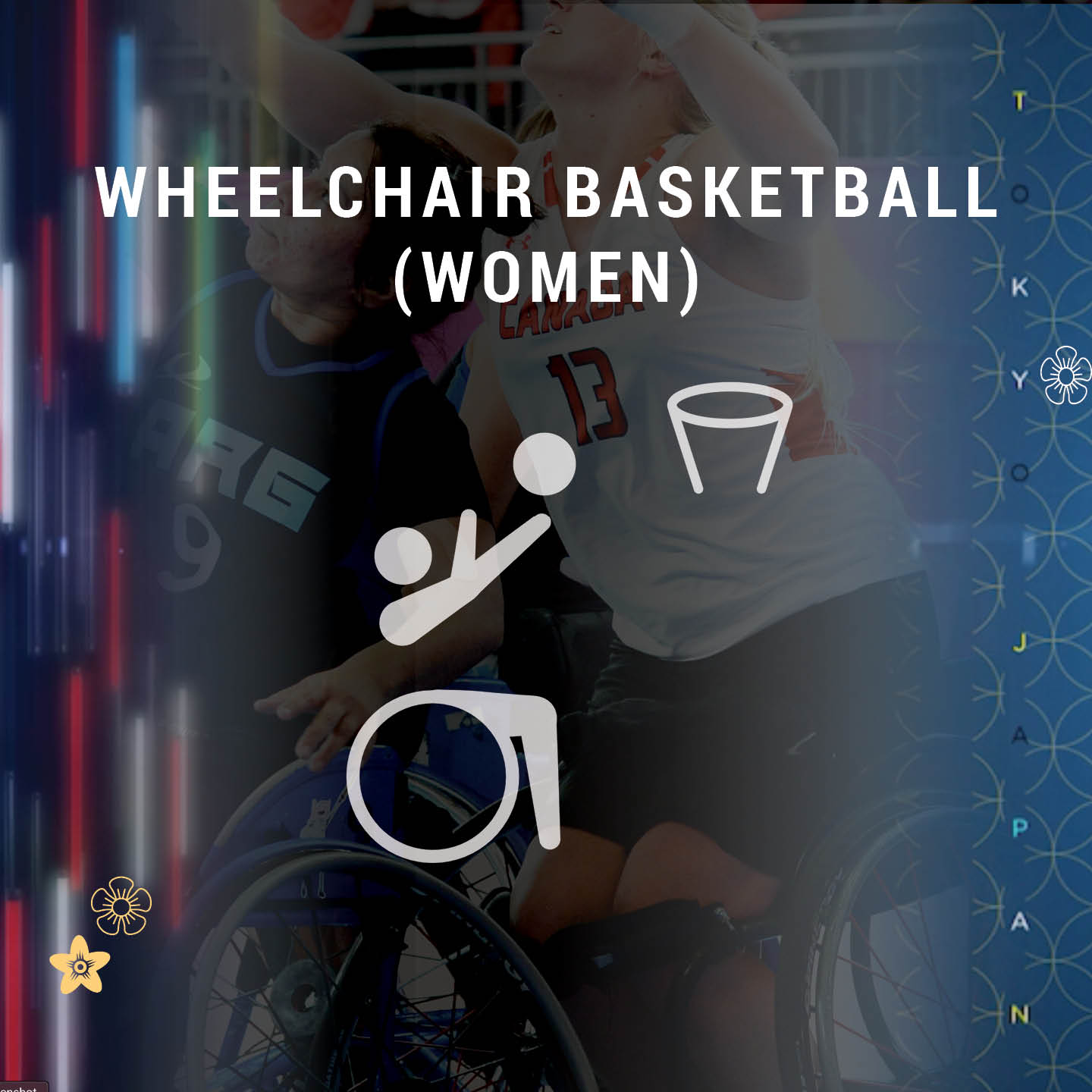 Wheelchair Basketball Women Live Stream and Video on Demand