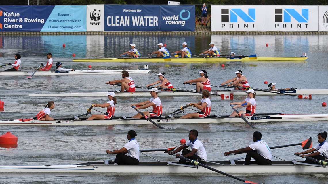 Rowing worlds fours