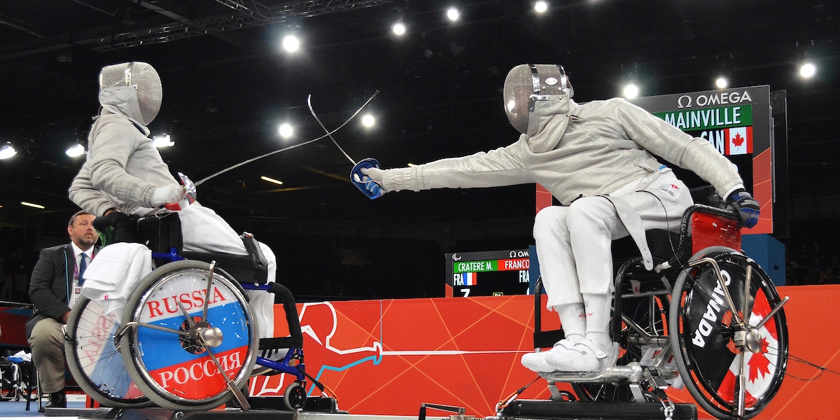 Pierre fencing against Russia