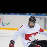 Kevin on the ice in Sochi
