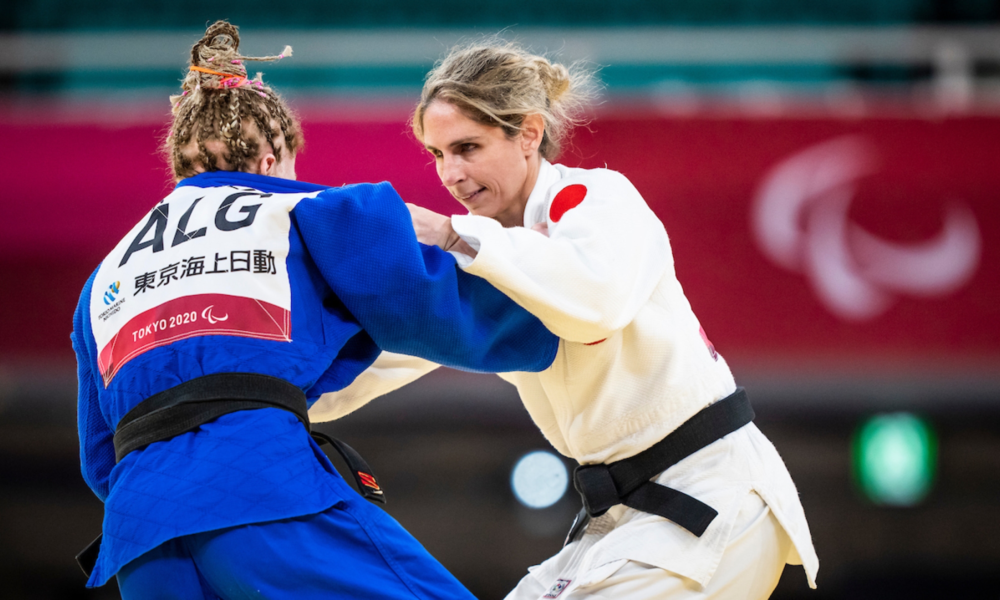 Priscilla Gagne in Para judo