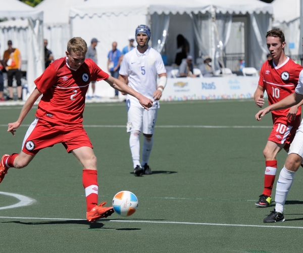 7-a-side football action at the Toronto 2015 Parapan Am Games