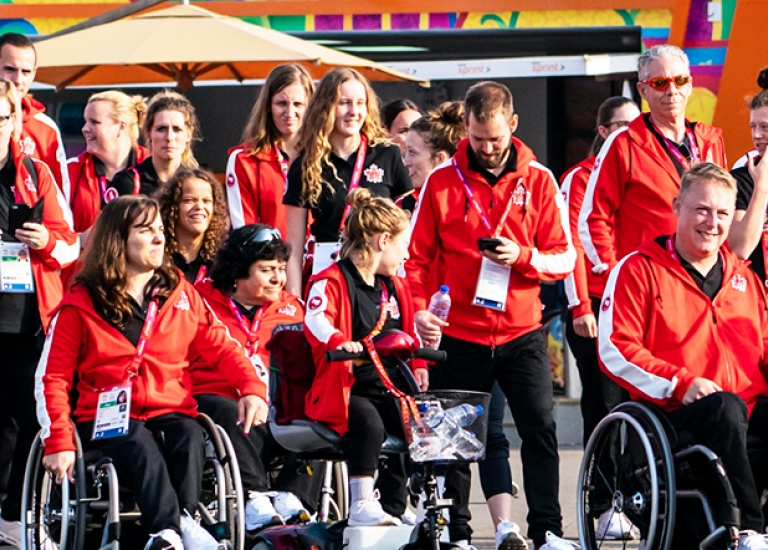 Athletes from the Lima 2019 Parapan American Games