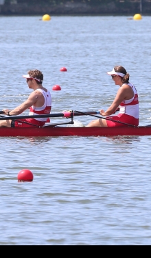 Todd, Halladay, Montgomery, Kit co-ed four rowing in Rio