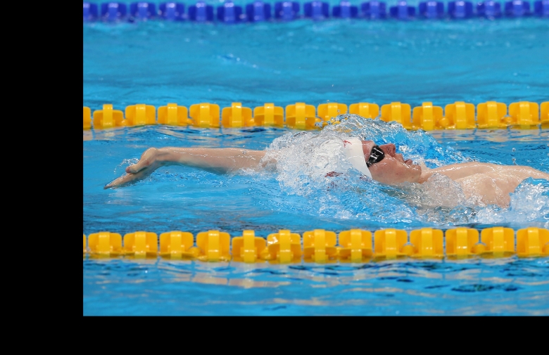 Nicolas swimming in Rio