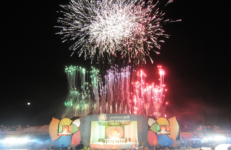 Guadalajara opening ceremonies fireworks