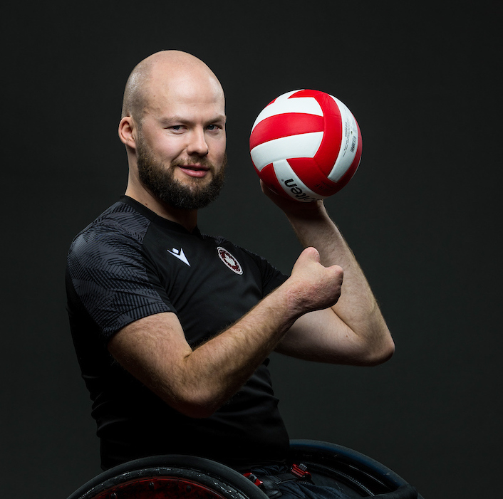 Zak Madell, Portraits of Canadian athletes at the 2023 Canadian Paralympic Committee Media Summit at the Metro Toronto Convention Centre in Toronto, ON on March 14, 2023