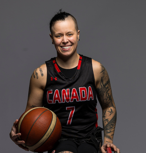 Cindy Ouellet, Portraits of Canadian athletes at the 2023 Canadian Paralympic Committee Media Summit at the Metro Toronto Convention Centre in Toronto, ON on March 14, 2023