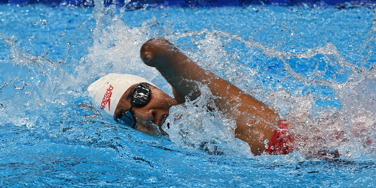 Katarina Roxon Swimming