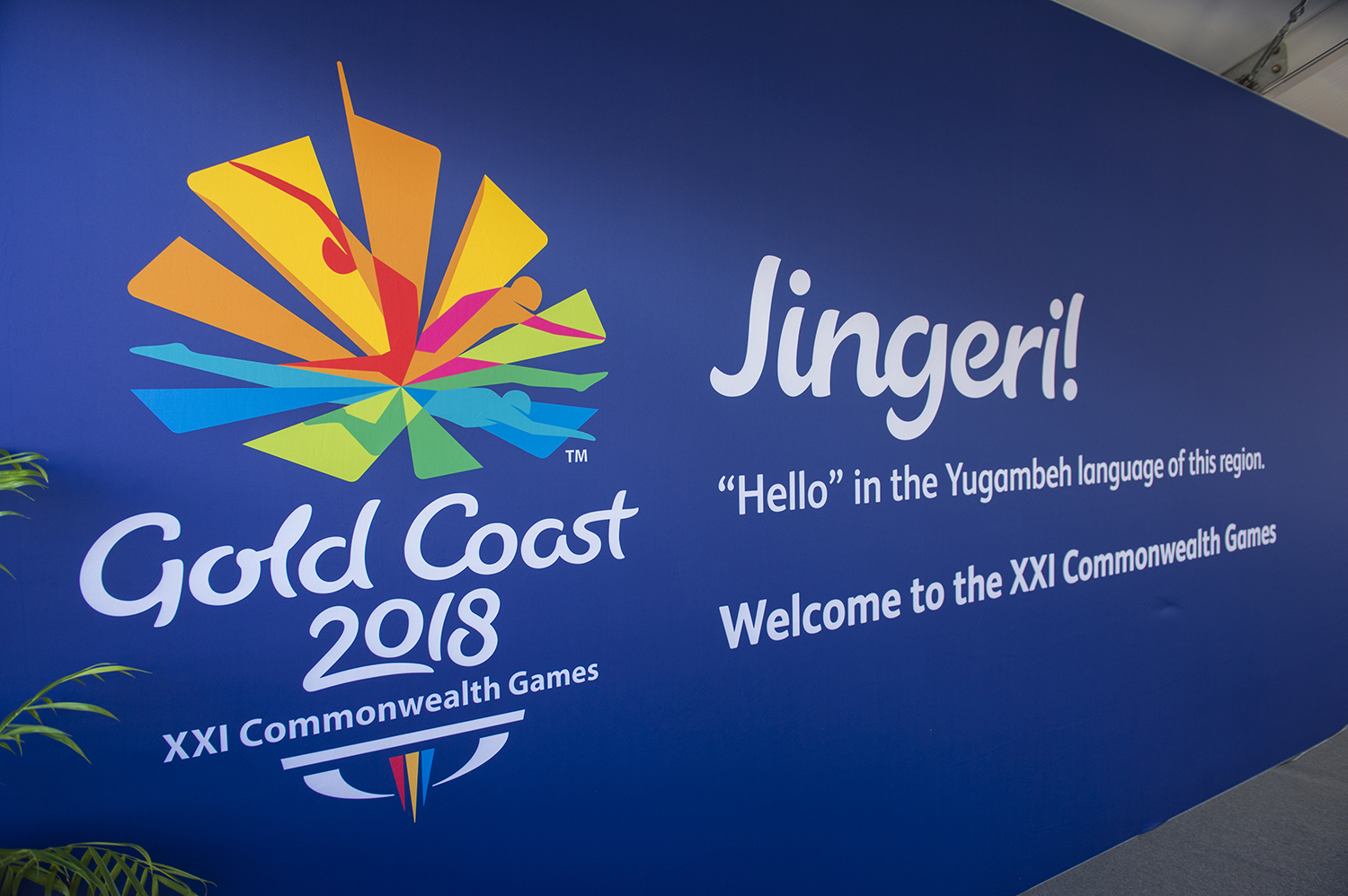 Gold Coast 2018 logo XXI Commonwealth Games