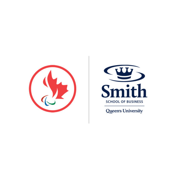 Canadian Paralympic Committee and Queen's Univerisity Smith School of Business logos