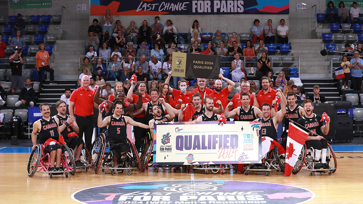 Mens' Wheelchair Basketball Team I Paris Qualified