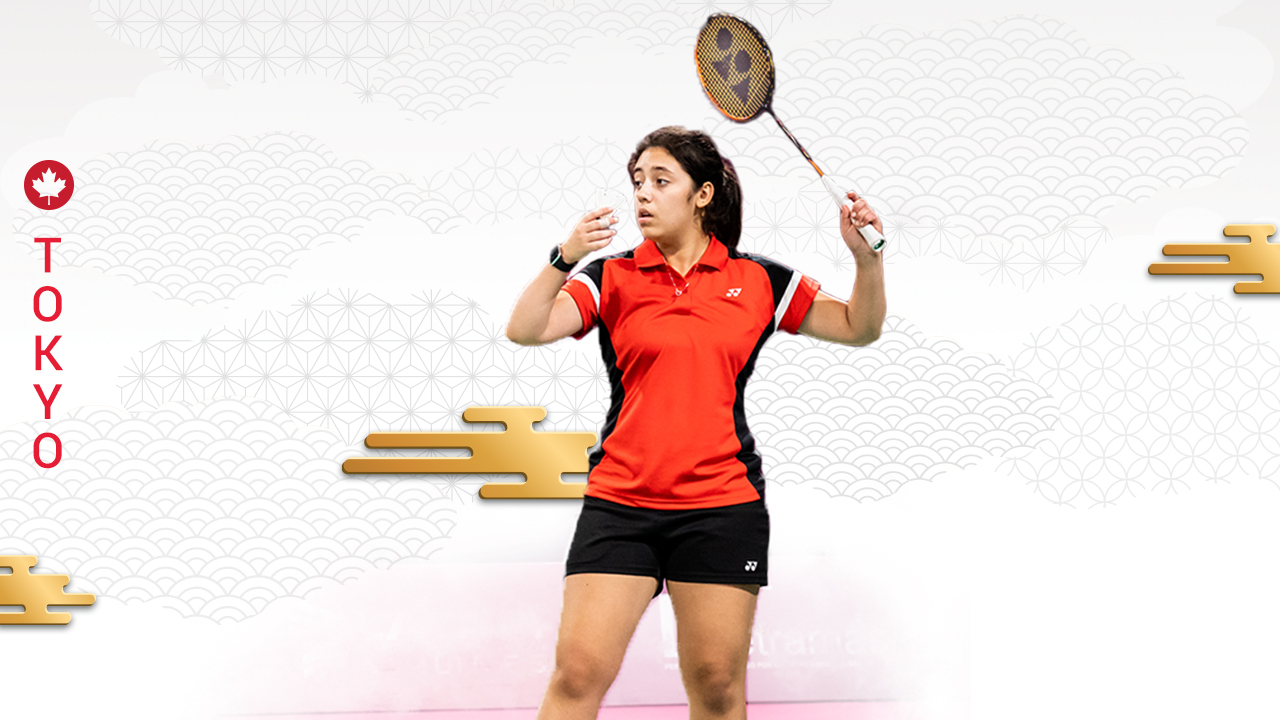 An image of Tokyo 2020 Para badminton player Olivia Meier