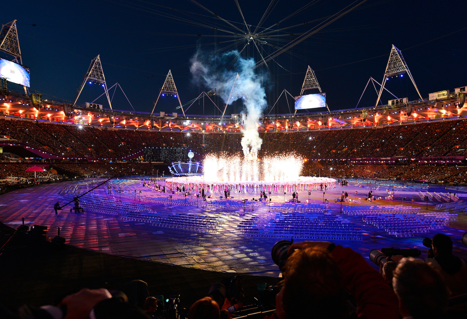 Highlights from the Opening Ceremonies at the London 2012 Paralympic Games