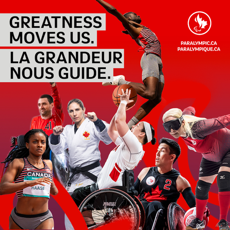 Greatness Moves Us brand campaign - Canadian Paralympic Committee