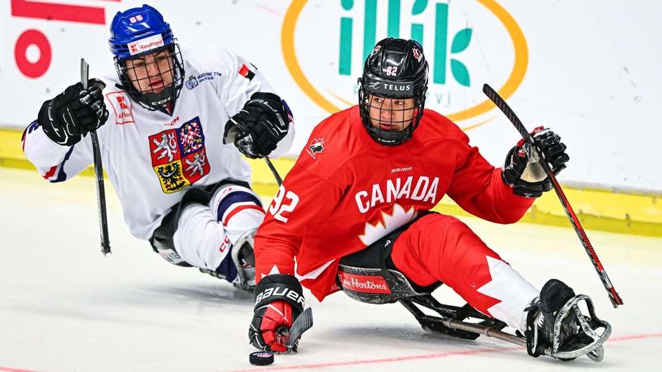 Early season challenges for world champion Canadians at Para Hockey Cup – Canadian Paralympic Committee