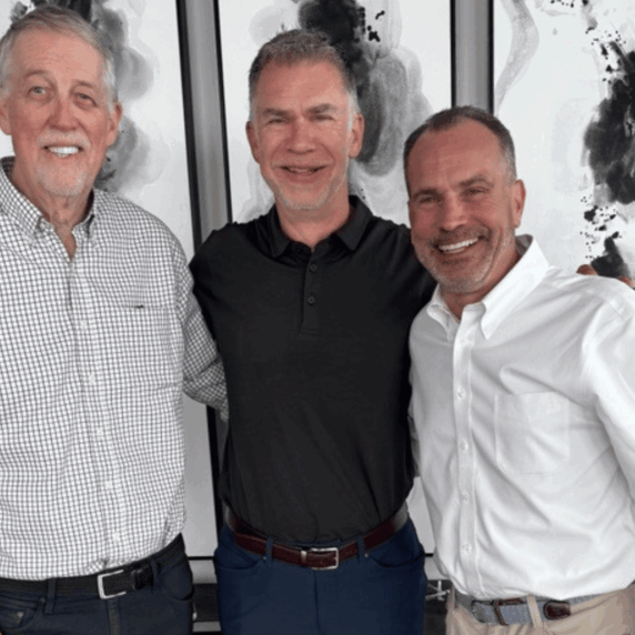 Jim Westlake, Dean Brokop and Robert Cassius de Linval